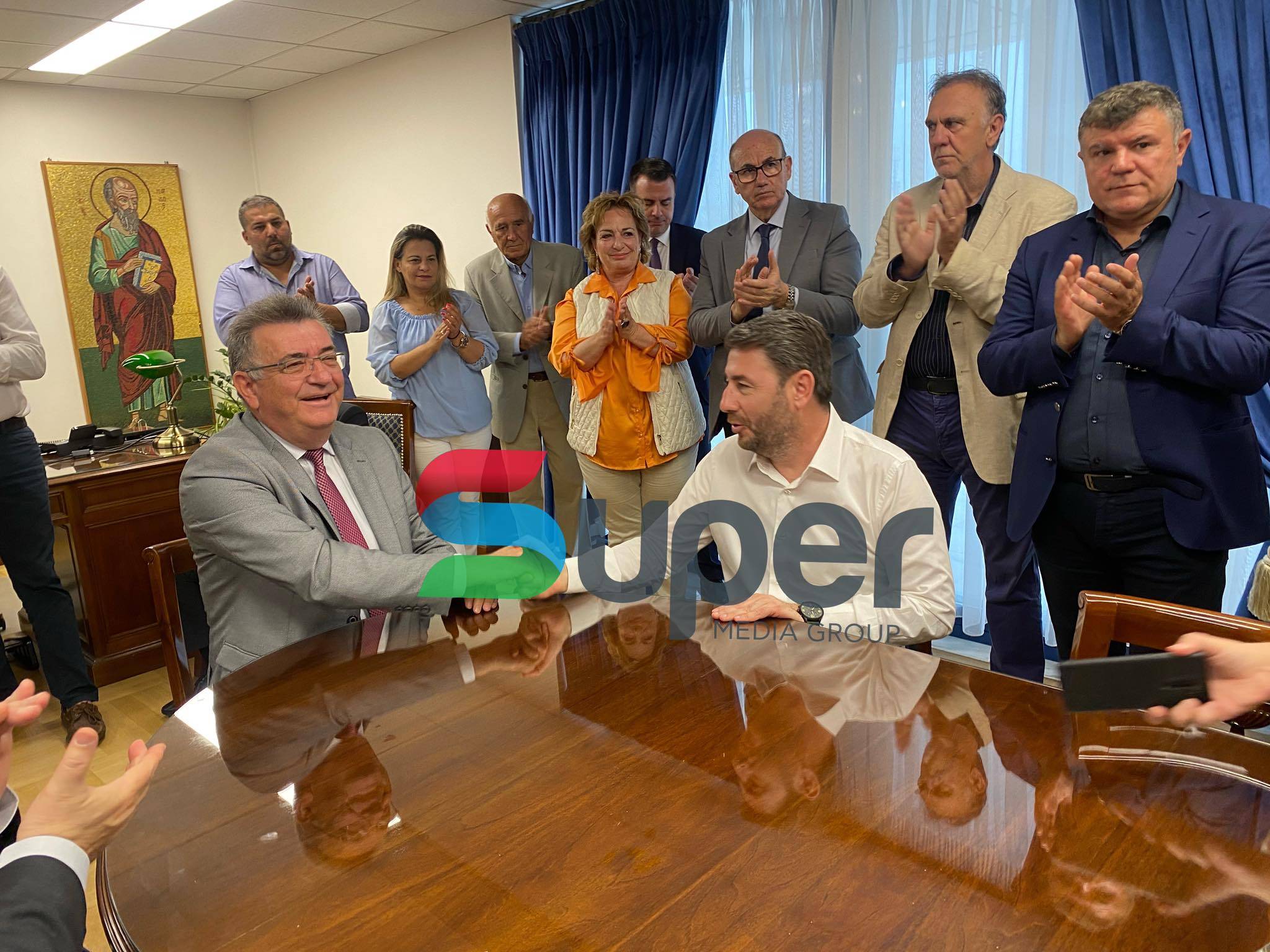 Read more about the article Στην Κόρινθο ο Νίκος Ανδρουλάκης