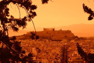 Read more about the article Άνοδος θερμοκρασίας με αφρικανική σκόνη το Σαββατοκύριακο με το θερμόμετρο να ξεπερνάει σε κάποιες περιοχές τους 35 βαθμούς Κελσίου!