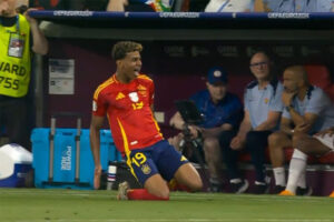 Read more about the article Espana Euro 2024: O Λαμίν Γιαμάλ μόλις στα 17 έγραψε ιστορία και οδήγησε την Ισπανία στον μεγάλο τελικό της Κυριακής 14 Ιουλίου.