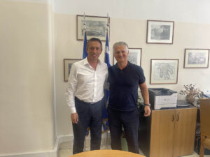 Read more about the article Αναπτυξιακές προοπτικές και υποδομές στο επίκεντρο των συζητήσεων του Περιφερειάρχη Δημήτρη Πτωχού με τον Βουλευτή Μεσσηνίας Περικλή Μαντά