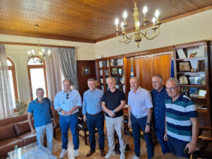 Read more about the article Σύσκεψη του Περιφερειάρχη Δημήτρη Πτωχού με τους Δημάρχους της Π.Ε. Κορινθίας για τη Διαχείριση των Υδάτων