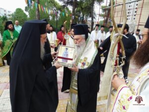 Read more about the article Σπάρτη: Υποδοχή Ιερών Λειψάνων Αγίου Γερβασίου και Πανηγυρικός Πολυαρχιερατικός Εσπερινός για τα ονομαστήρια του Μητροπολίτη Ευσταθίου