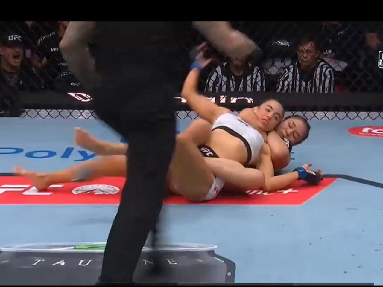 ‘Αντρικό’ Nοκ άουτ σε αγώνα πολεμικών τεχνών UFC γυναικών