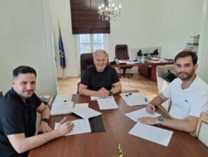 Read more about the article Υπογραφή προγραμματικής σύμβασης για την ωρίμανση μελετών αντιπλημμυρικών και εγγειοβελτιωτικών έργων στην Περιφέρεια Πελοποννήσου