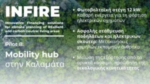 Read more about the article Ο ήλιος της Καλαμάτας «φορτίζει» τις μετακινήσεις: Σε τροχιά υλοποίησης ο Κόμβος Κινητικότητας μέσω του Ευρωπαϊκού Προγράμματος INFIRE