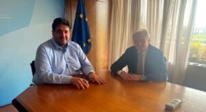 Read more about the article Συνάντηση Ανδριανού – Λιβάνιου για τα έργα αρμοδιότητας Υπουργείου Εσωτερικών που αφορούν την Αργολίδα