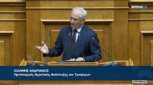 Read more about the article Ανδριανός: Άμεση στήριξη των γεωργικών εκμεταλλεύσεων που επλήγησαν από ακραία καιρικά φαινόμενα του Ιουλίου του 2026