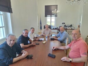 Read more about the article Συνάντηση του ΠΕΣΠ με τον Περιφερειάρχη Πελοποννήσου και το Πανεπιστήμιο Πελοποννήσου