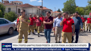 Read more about the article ΤΡΙΠΟΛΗ: ΣΥΓΚΕΝΤΡΩΣΗ ΔΙΑΜΑΡΤΥΡΙΑΣ ΕΠΟΧΙΚΩΝ ΠΥΡΟΣΒΕΣΤΩΝ (ΒΙΝΤΕΟ)