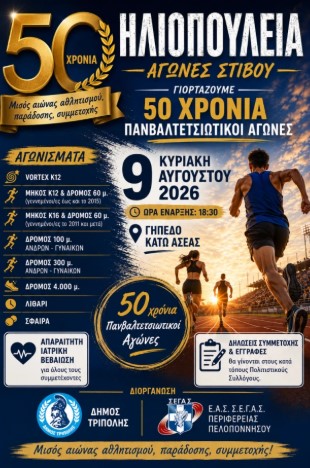 Read more about the article Δήμος Τρίπολης: 50 χρόνια “Ηλιοπούλεια”