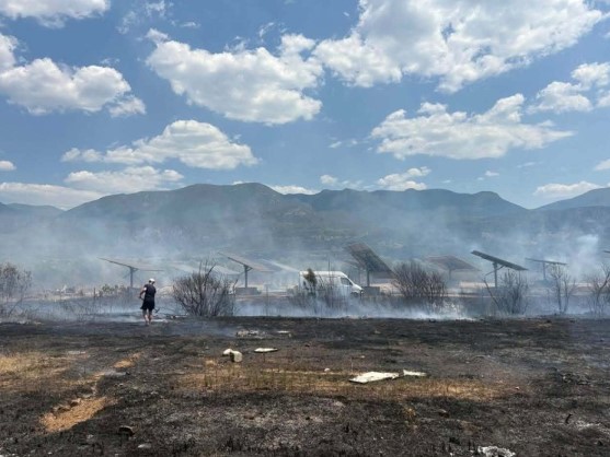 Μεσσηνία: Φωτιά στο Αριοχώρι – Επιχειρούν και εναέρια μέσα