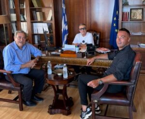 Read more about the article Συνάντηση του Αντιπεριφερειάρχη Κορινθίας Σωτήρη Μουρίκη με την Πανελλήνια Ομοσπονδία Συλλόγων Εθελοντών Αιμοδοτών