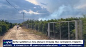 Read more about the article ΦΩΤΙΑ ΣΤΗ ΔΑΛΑΜΑΝΑΡΑ ΣΤΙΣ ΦΛΟΓΕΣ ΟΙΚΟΠΕΔΟ ΜΕ ΠΟΡΤΟΚΑΛΙΕΣ – ΆΜΕΣΗ ΚΙΝΗΤΟΠΟΙΗΣΗ ΤΗΣ ΠΥΡΟΣΒΕΣΤΙΚΗΣ (VD)