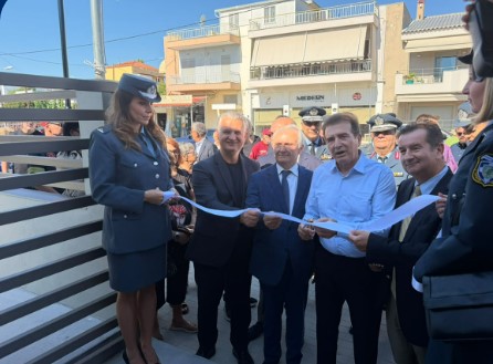 Read more about the article Δημήτρης Πτωχός: «Η ασφάλεια είναι κοινή υπόθεση και απαιτεί συνεργασία» – Εγκαινιάστηκε το Τμήμα Επιχειρησιακών Δράσεων Αργολίδας στη Νέα Κίο