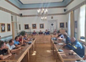 Read more about the article Συνεδρίαση του Συντονιστικού Οργάνου Πολιτικής Προστασίας της Περιφέρειας Πελοποννήσου ενόψει της αντιπλημμυρικής περιόδου