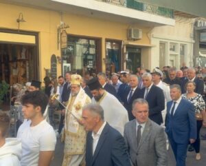 Read more about the article Στην Πύλο για την εορτή της Παναγίας Μυρτιδιώτισσας ο Περιφερειάρχης Δημήτρης Πτωχός