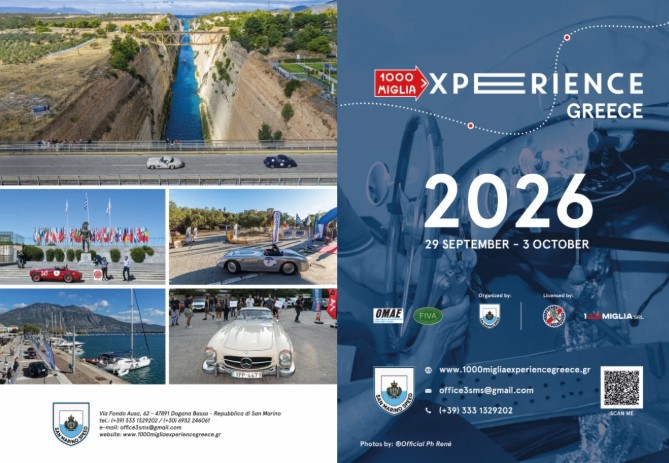 You are currently viewing Το 1000 Miglia Experience Greece 2026 στην Τρίπολη