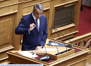 Read more about the article Μητσοτάκης στη Βουλή: Στόχος ένα Σύνταγμα που να συμβαδίζει με την εποχή – Πυρά κατά της αντιπολίτευσης